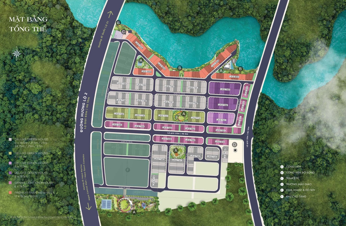 River Park 1 Aqua City- Phân khu thiên nhiên đáng sống và tối ưu cho thiết kế nội thất