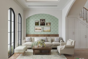 Thiết kế nội thất nhà phố Aqua City- Giải pháp tối ưu cho nhà 1 trệt 2 lầu