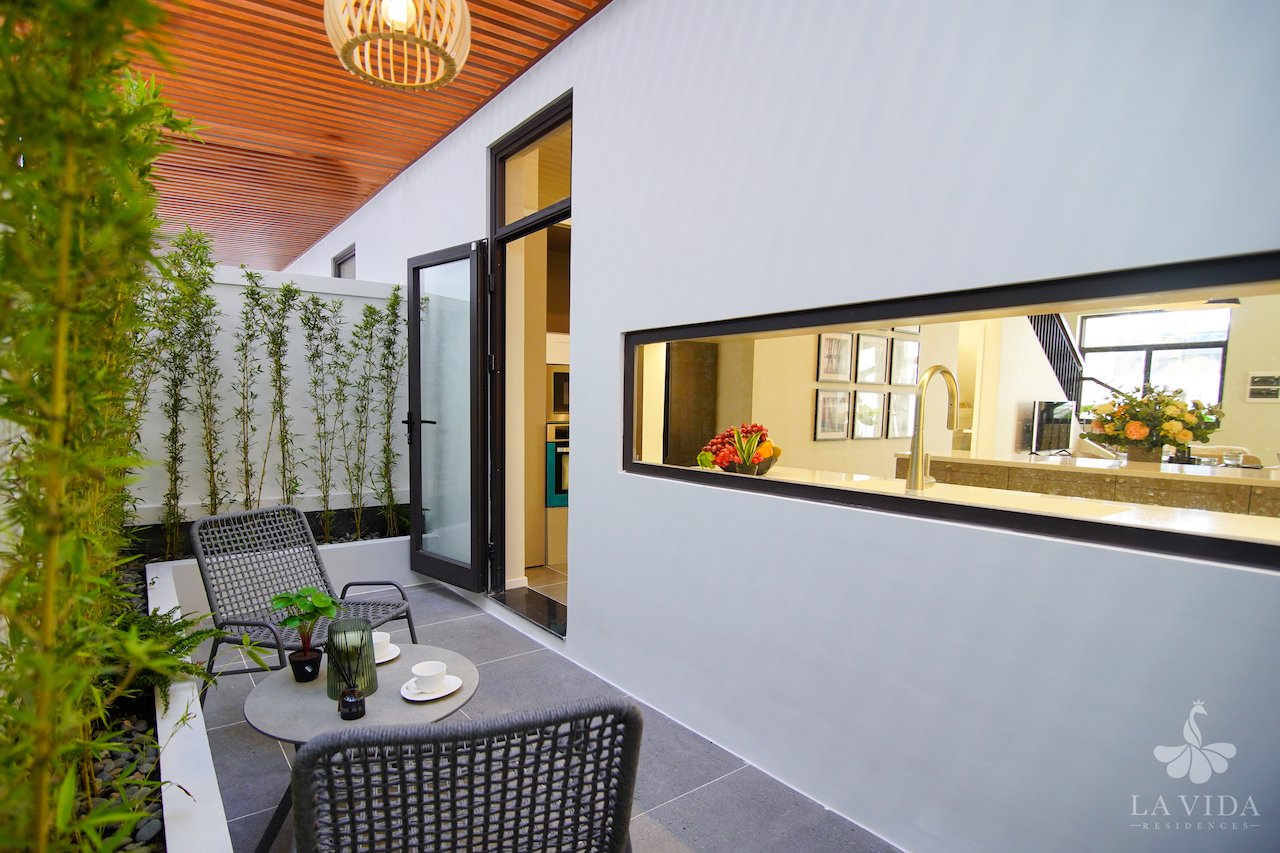 Chi tiết thiết kế nội thất bạn công vá sân thượng dự án La vida Residences