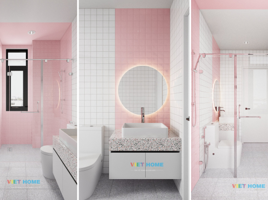 Restroom - Phong cách color block