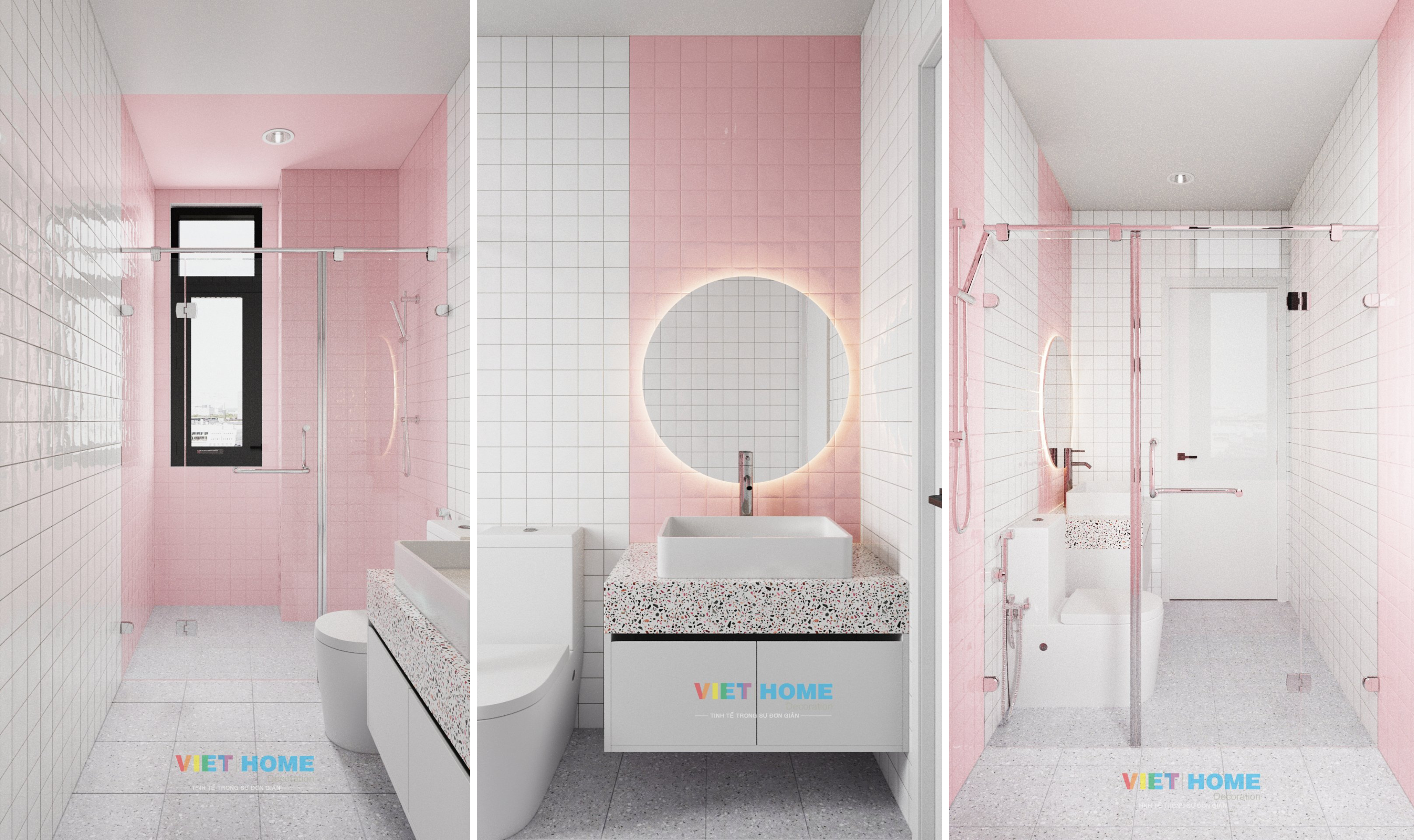 Chi tiết thiết kế nội thất nhà vệ sinh dự án La vida Residences