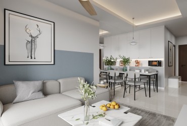 Ý tưởng thiết kế căn hộ Riverside Complex xu hướng mới