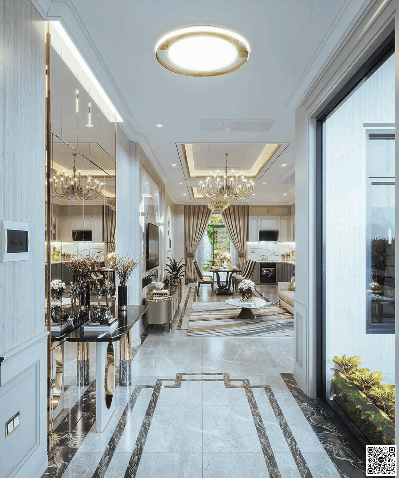 Nhà mẫu dự án biệt thự & nhà phố The Classia Khang Điền Quận 9.