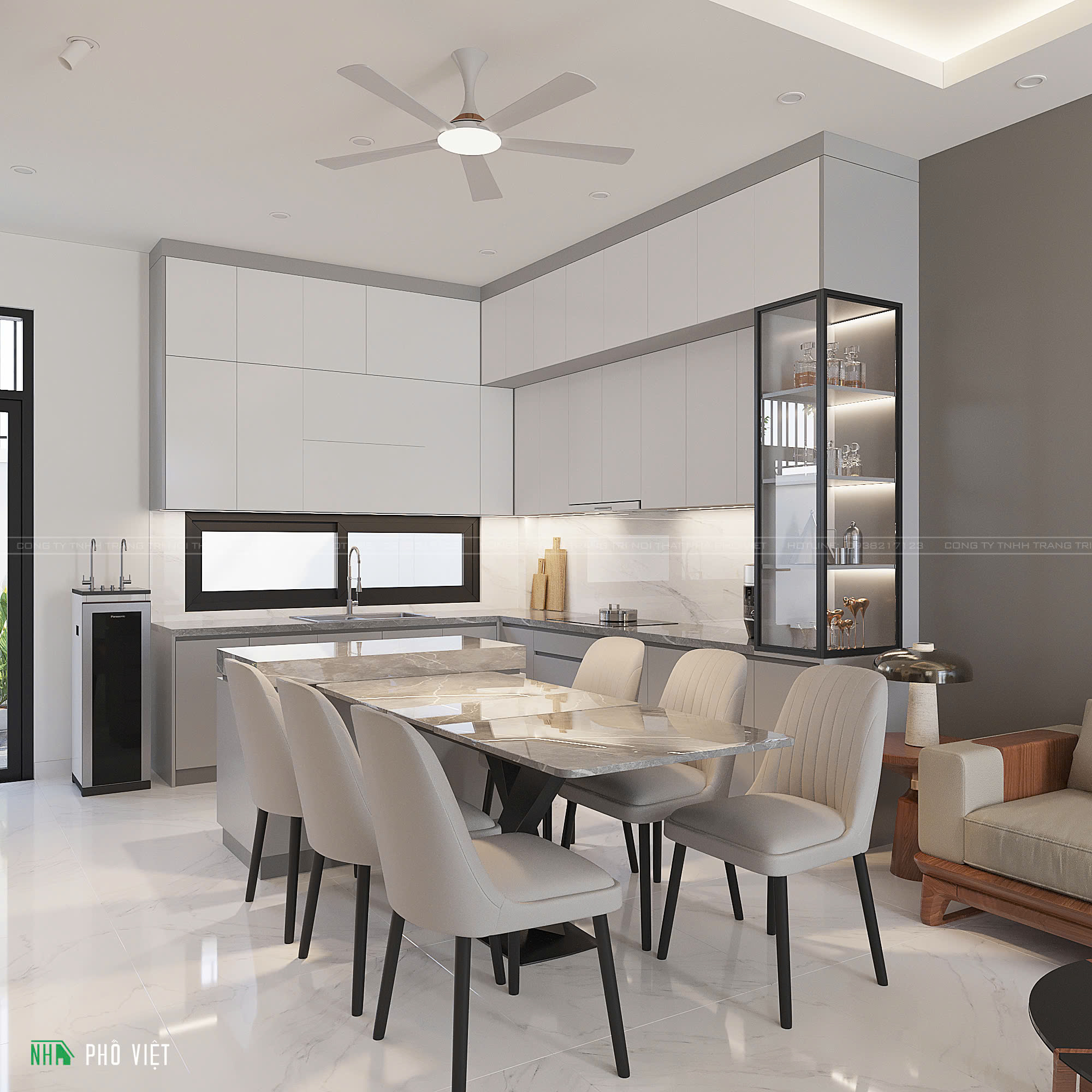 thiet-ke-noi-that-khu-vực-bep-ban-an-hien-dai-nha-pho-lavida-1