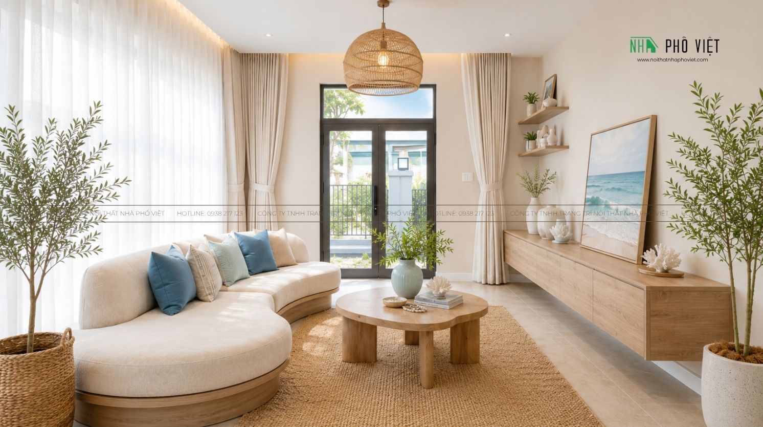 Thiết kế nội thất La Vida coastal style