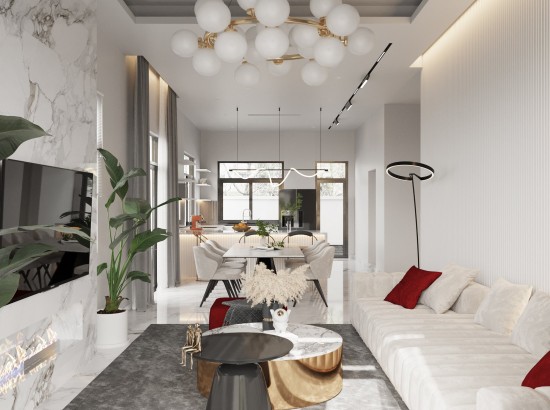 Phòng khách - phong cách hiện đại (Modern style)