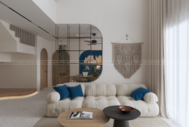 Mẫu thiết kế căn hộ duplex The Infiniti At Riviera Point Quận 7