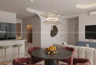 Thiết kế nội thất căn hộ 2 phòng ngủ The Infiniti- Phiên bản sang trọng, tinh tế và chuẩn sống cao cấp cho gia đình trẻ.