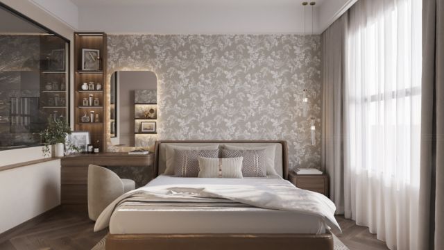 Phương án thiết kế nội thất căn hộ 2PN The Infiniti dành cho gia chủ chuẩn bị nhận nhà.