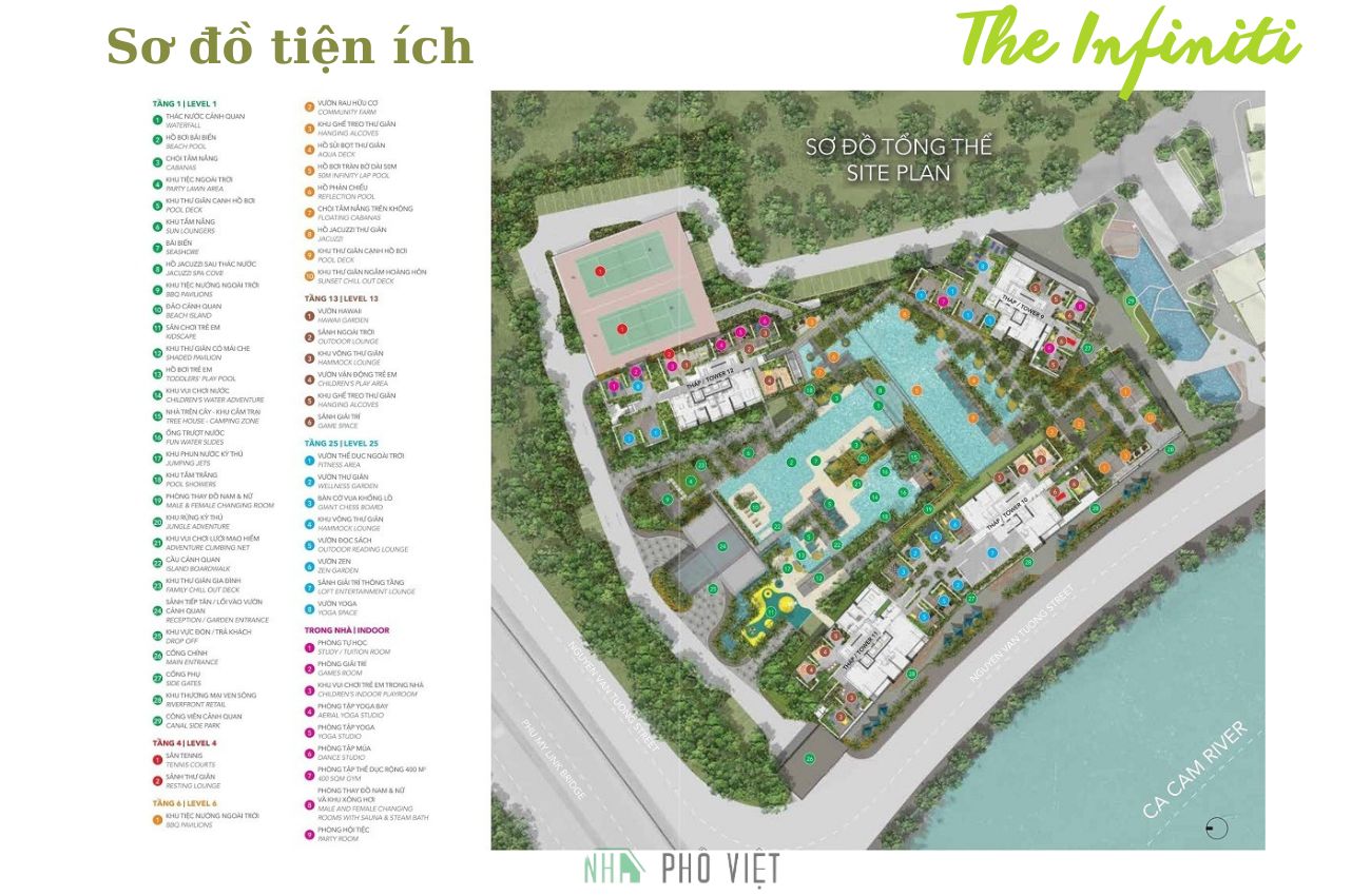 Tiện ích dự án The Infiniti Riviera Point Quận 7- Trải nghiệm chuẩn nghỉ dưỡng Hawaii giữa lòng thành phố