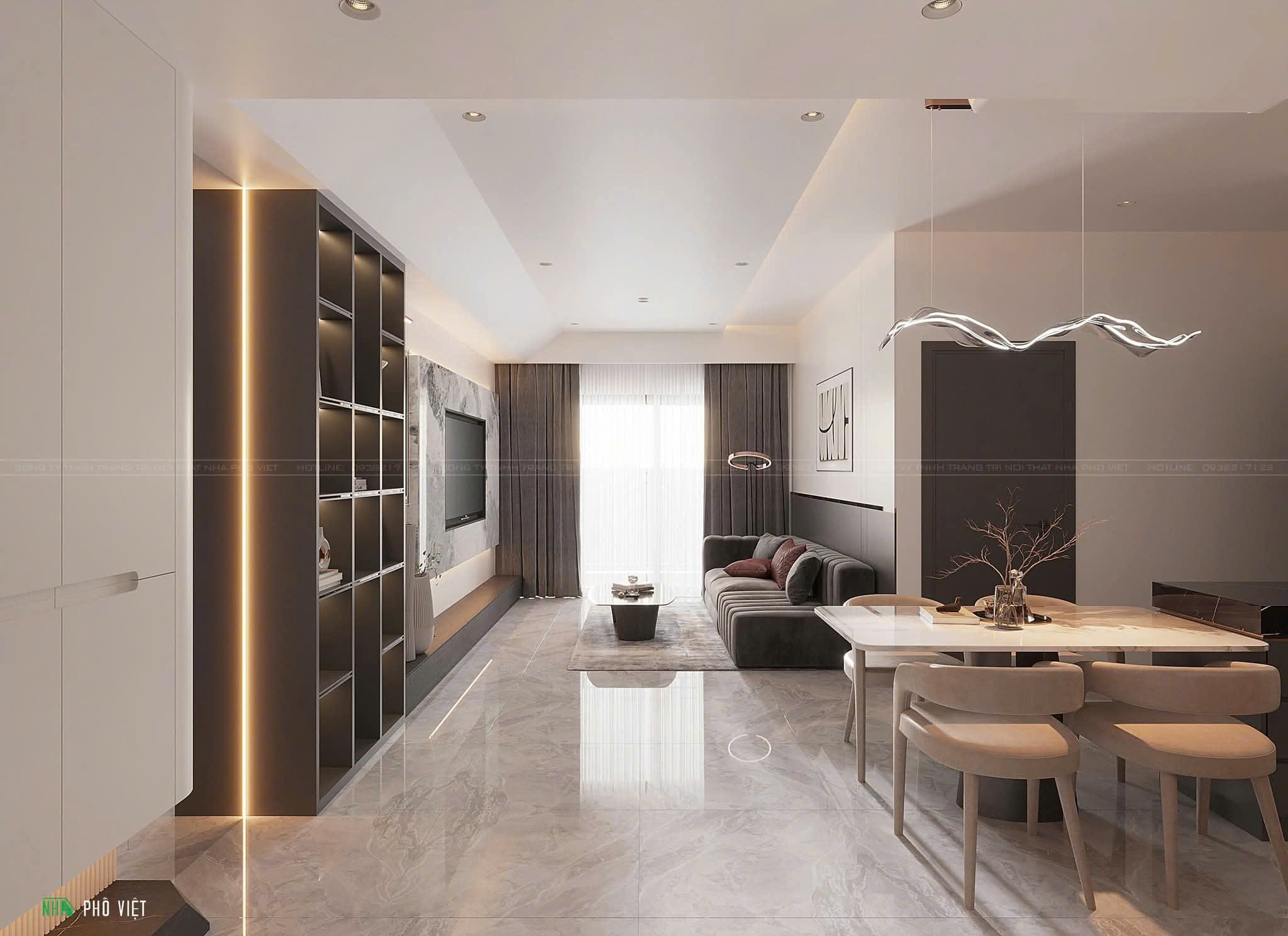 thiet-ke-noi-that-phong-cach-hien-dai-tinh-gian-Contemporary-the-infiniti