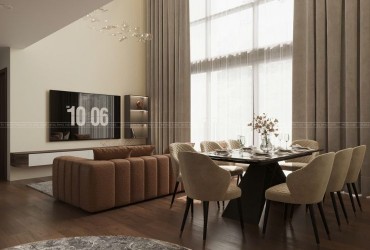 Thiết kế nội thất căn hộ Duplex The Infiniti Quận 7: Chuẩn mực sống thượng lưu trọn tầm nhìn.