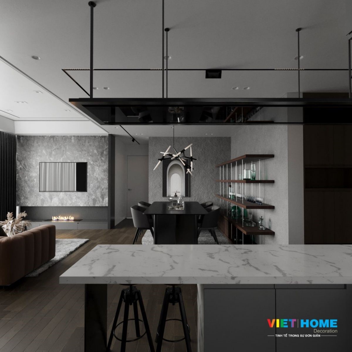 Thiết kế nội thất theo phog cách tối giản - minimalism style view 7