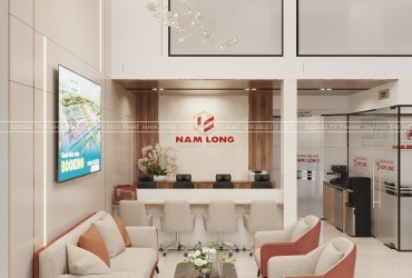 Thiết kế văn phòng bất động sản Nam Long- Hiện đại, tối ưu vận hành nâng tầm thương hiệu.
