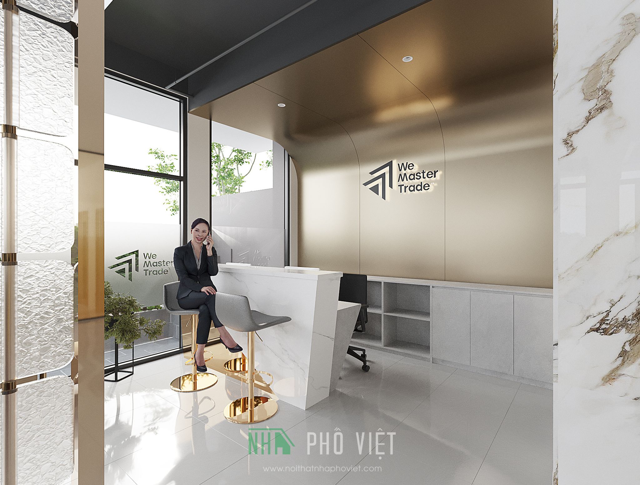 Thiết kế nội thất văn phòng hiện đại- Giải pháp tạo dấu ấn thương hiệu doanh nghiệp
