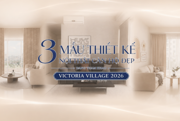 3 mẫu xu hướng thiết kế nội thất căn hộ đẹp đáng tham khảo Victoria Village 2026