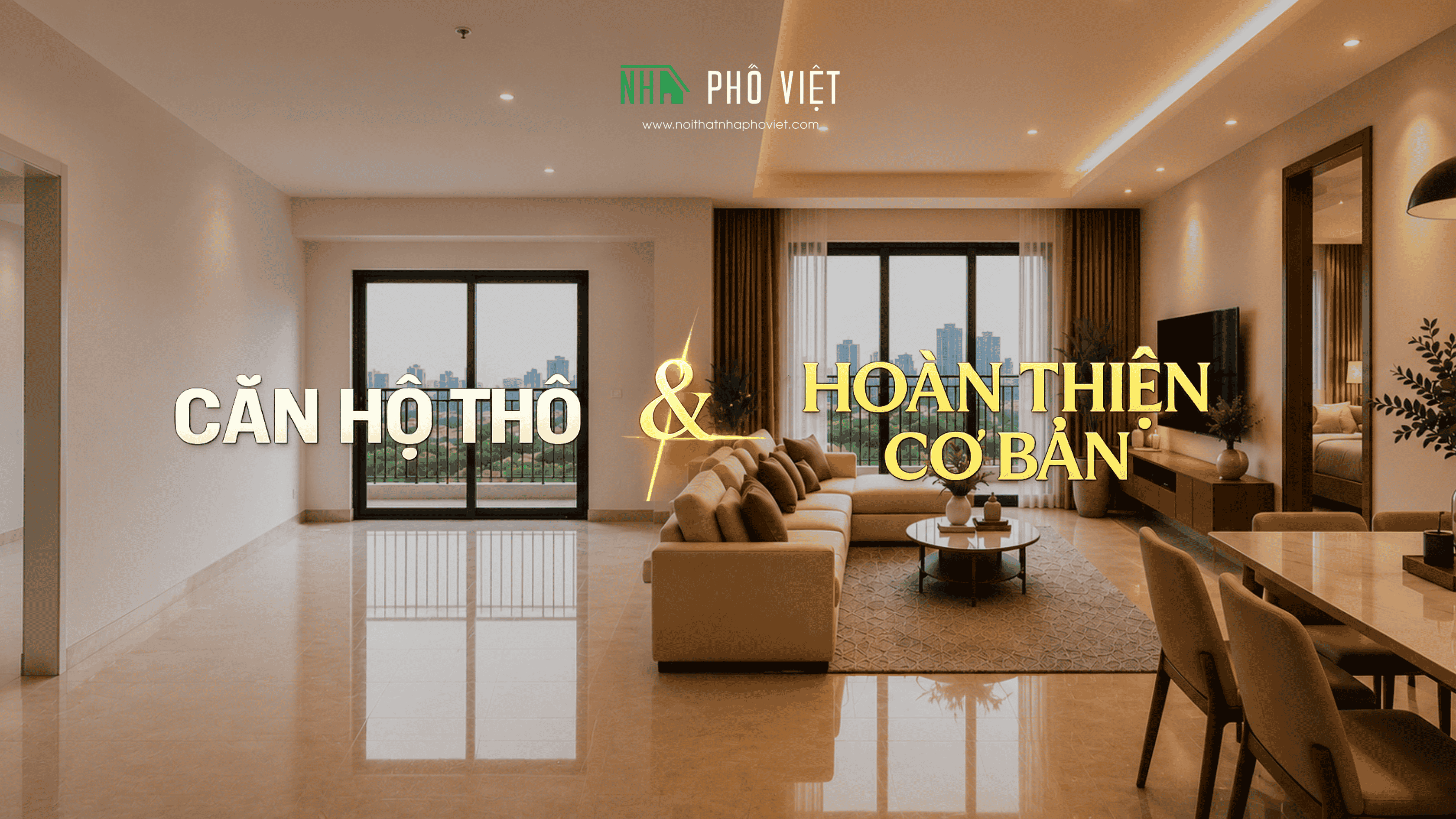 Căn hộ cho thuê Victoria Village: Nên để thô hay hoàn thiện cơ bản?