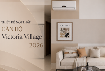 Ý tưởng thiết kế nội thất căn hộ Victoria Village 2026