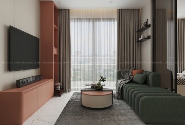 Thiết kế căn hộ 71m2- 3 phòng ngủ giải pháp tối ưu không gian cho gia đình trẻ.