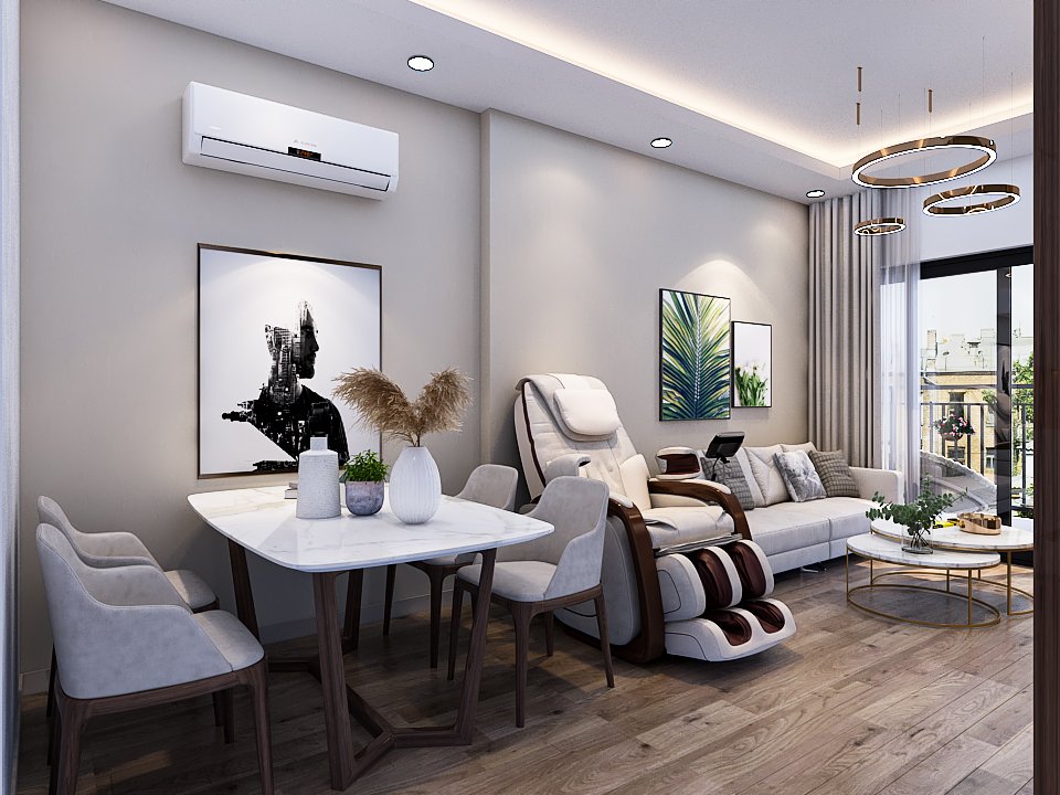 Thiết kế nội thất cho căn hộ chung cư Q7 Saigon Riverside Complex