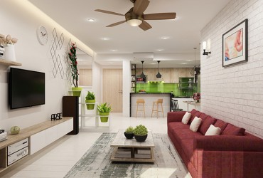 Thiết kế nội thất thông minh và sang trọng căn hộ Vista Verde